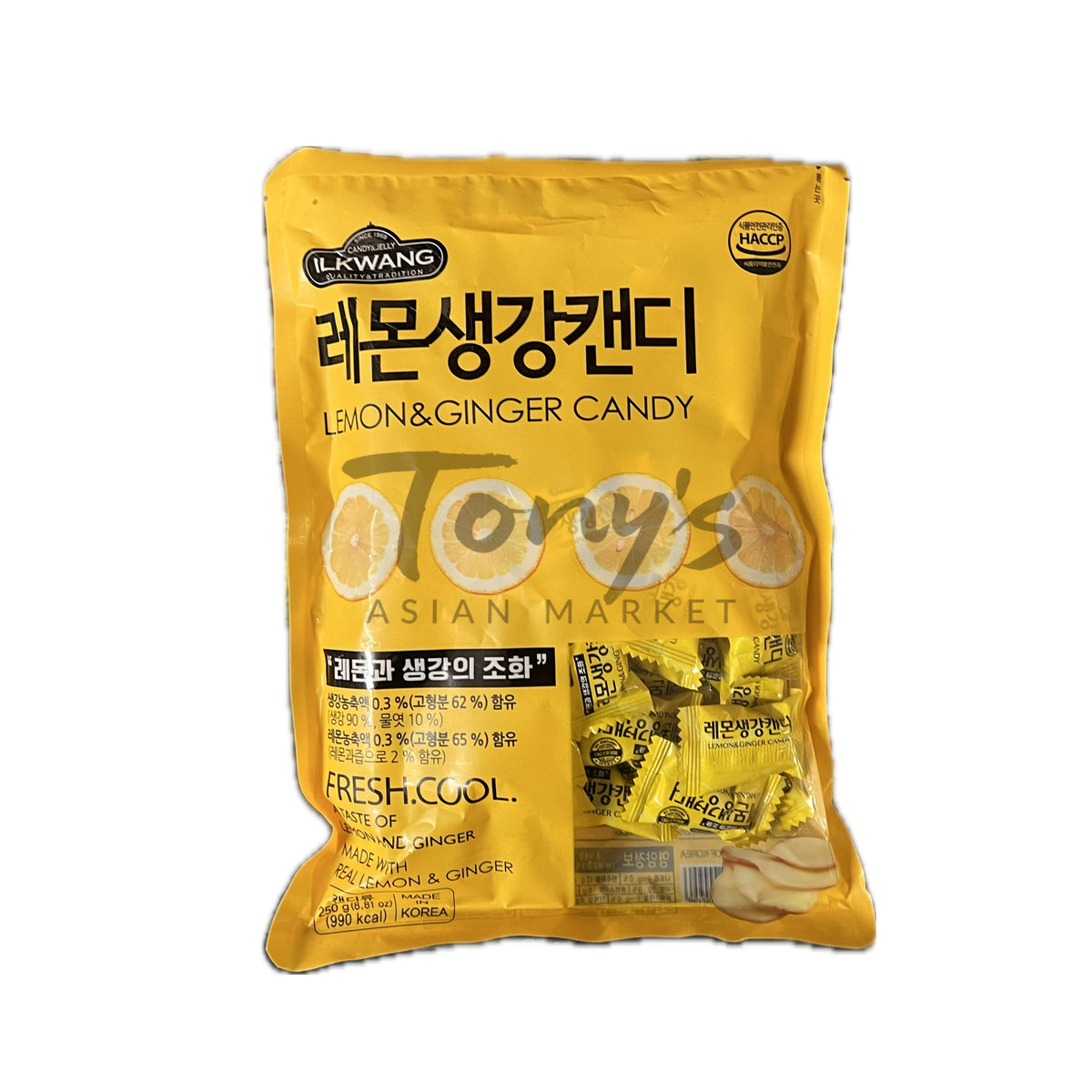 ILKWANG Lemon & Ginger Candy 250g — Tony's Asian Market