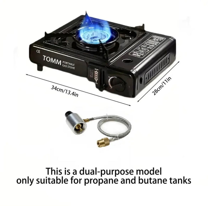 Portable Butane Gas Stove, Cassette Stove, Without Ignition Device, Suitable For Butane Gas Tank