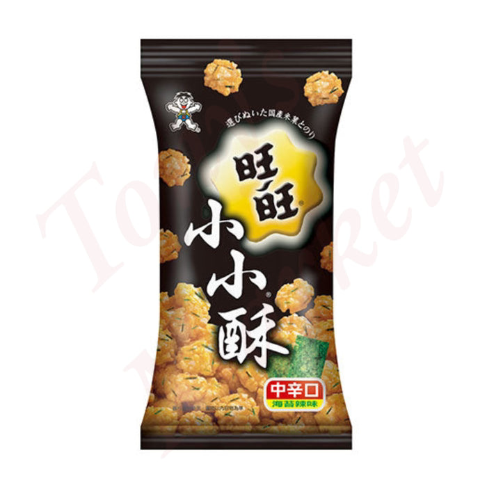 Hot Kid - Mini Rice Fried Cracker Seaweed Flavour 旺旺 小小酥 中辛口 海苔辣味 60g