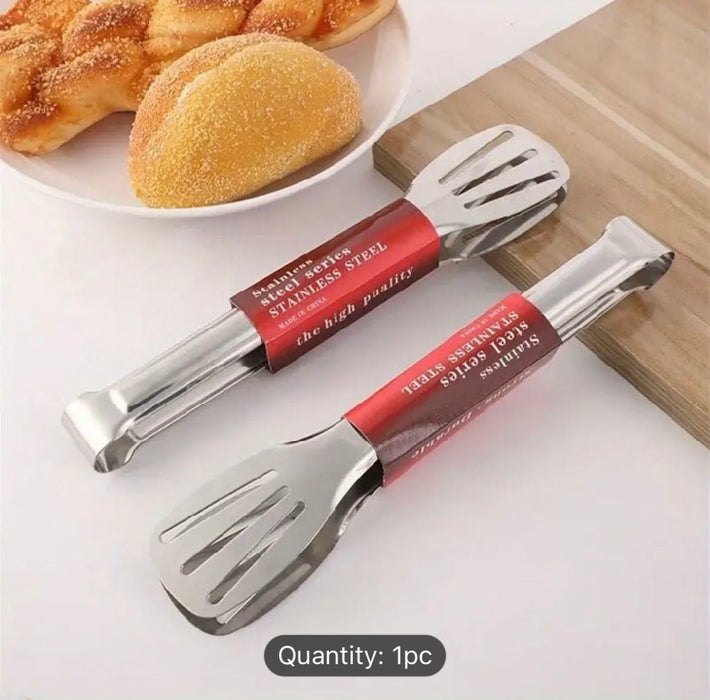 1pc Premium Stainless Steel BBQ Tool Set - Food-Safe, Heat-Resistant Grilling Tong for Outdoor Cooking