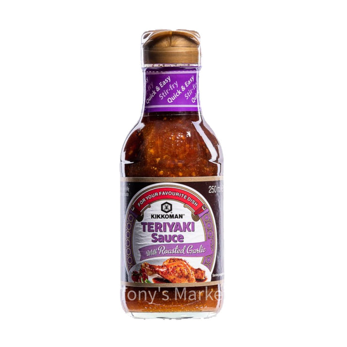 Kikkoman-Teriyaki Sauce With Roasted Gailie 250mL