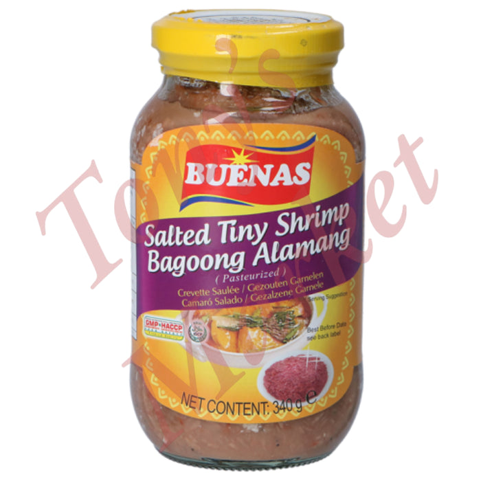 Buenas - Salted Tiny Shrimp Bagoong Alamang 340g