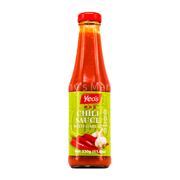 Yeo‘s-Chilli Sauce with Garlic 300mL（蒜蓉辣酱）