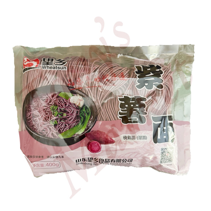 Wheatsun-Purple Sweet Noodles（望乡紫薯面）400g