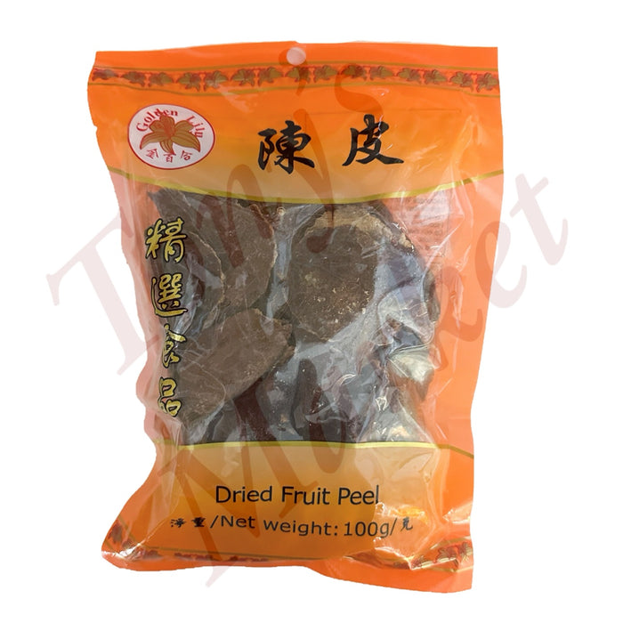 Golden Lily-Dried Fruit Peel 金百合 陈皮 100g