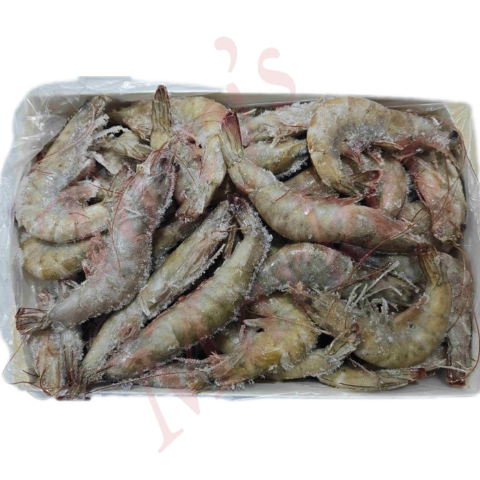 FROZEN HEAD-ON SHELL-ON VANNAMEI WHITE SHRIMP 36/40 2KG *Special Offer*（每人限购1盒Each person is limited to one boxes）