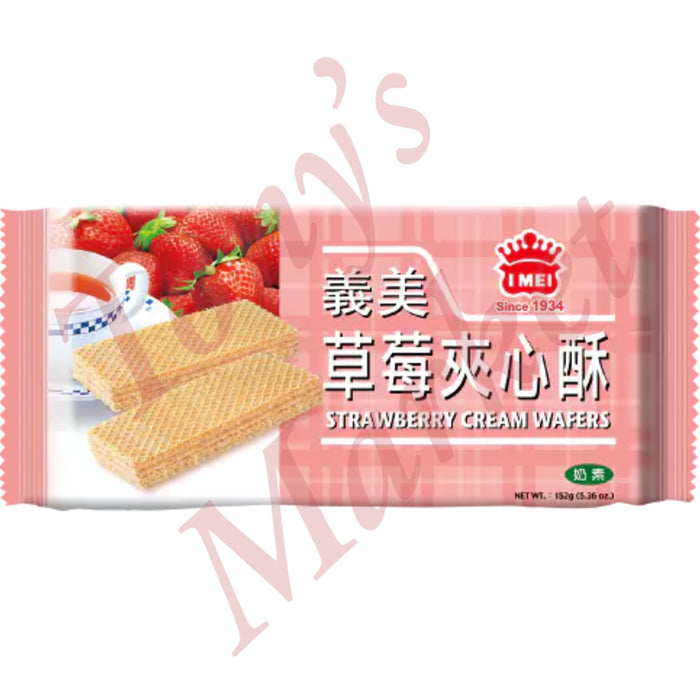 IMEI - Strawberry Cream Wafers 義美 草莓夾心酥 200g