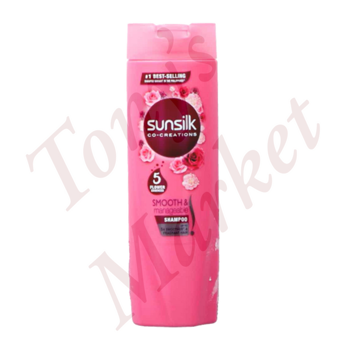 Sunsilk Shampoo Smooth & Manageable Pink 24x180ml