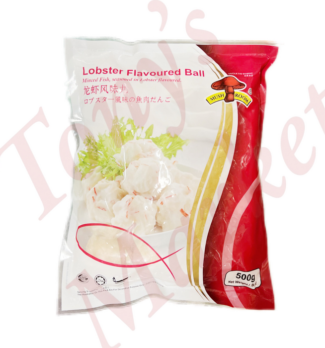 MUSHROOM Brand - Lobster Flavoured Ball (龙虾风味丸) 500g