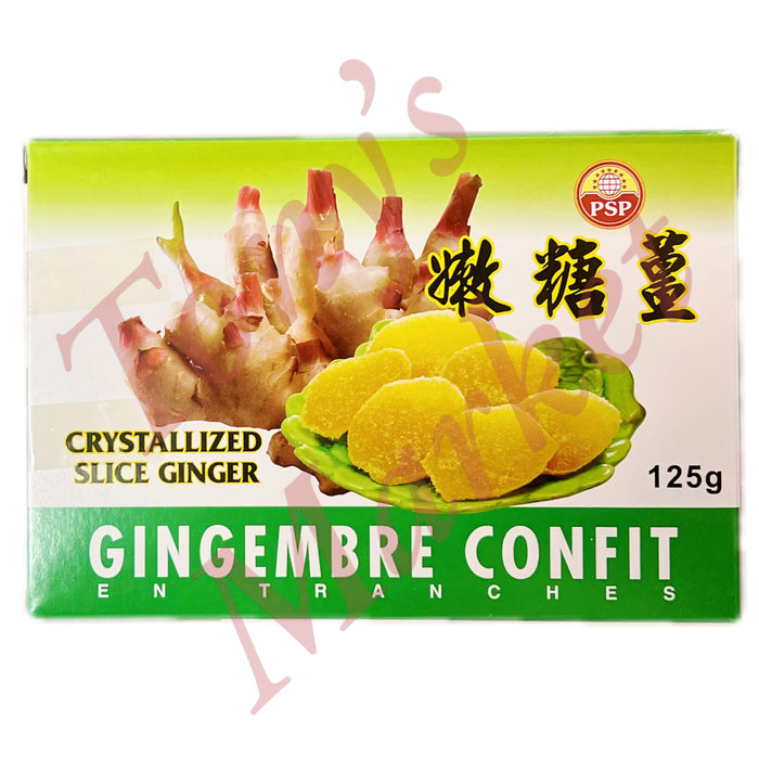 PSP - Crystallized Slice Ginger 125g