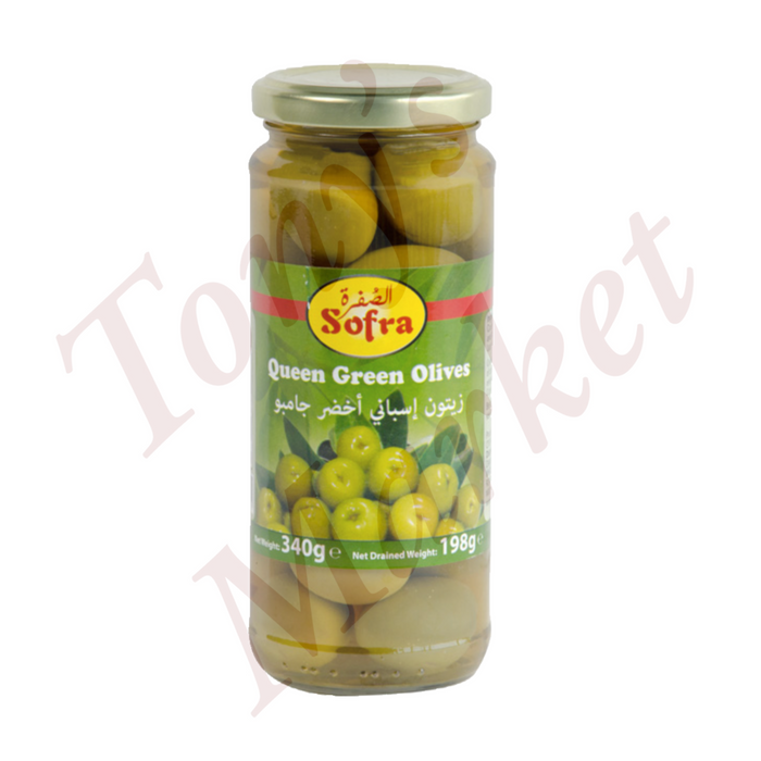 Sofra-Queen Green Olives 330g