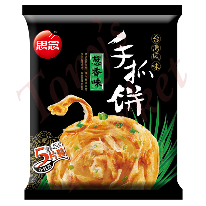 SN - Pancake Scallion Flavor 思念 手抓饼 葱香味 (5 Pcs/片) 450g