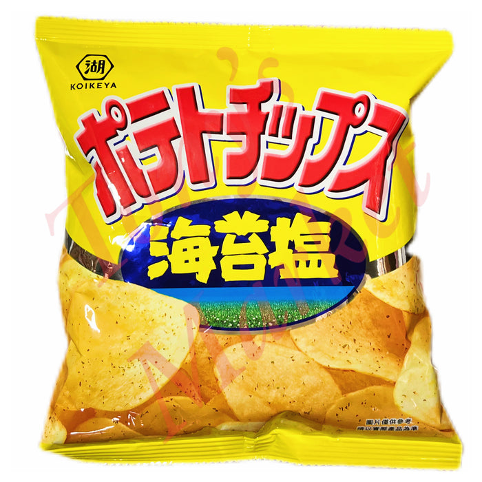 Koikeya - Potato Chips Salty Seaweed Flavour 28g