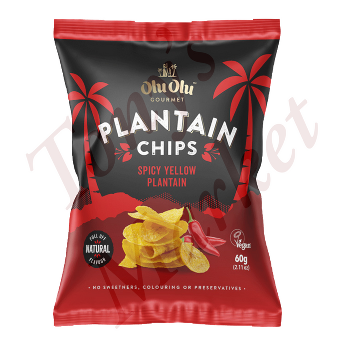 Olu Olu Plantain Chips 60g