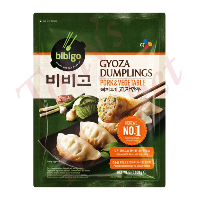 BIBIGO - Gyoza Dumplings (Pork & Vegetable) 600g