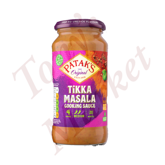 Patak‘s-Tikka Masala Gooking Sauce 290g