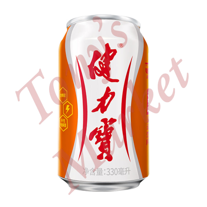 Jianlibao Sport Drink Honey Orange Flavor 
(健力宝 橙蜜味运动饮料) 330ml