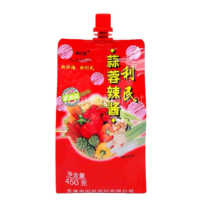 LiMin-Chilli Garlic Sauce 450g（蒜蓉辣酱）