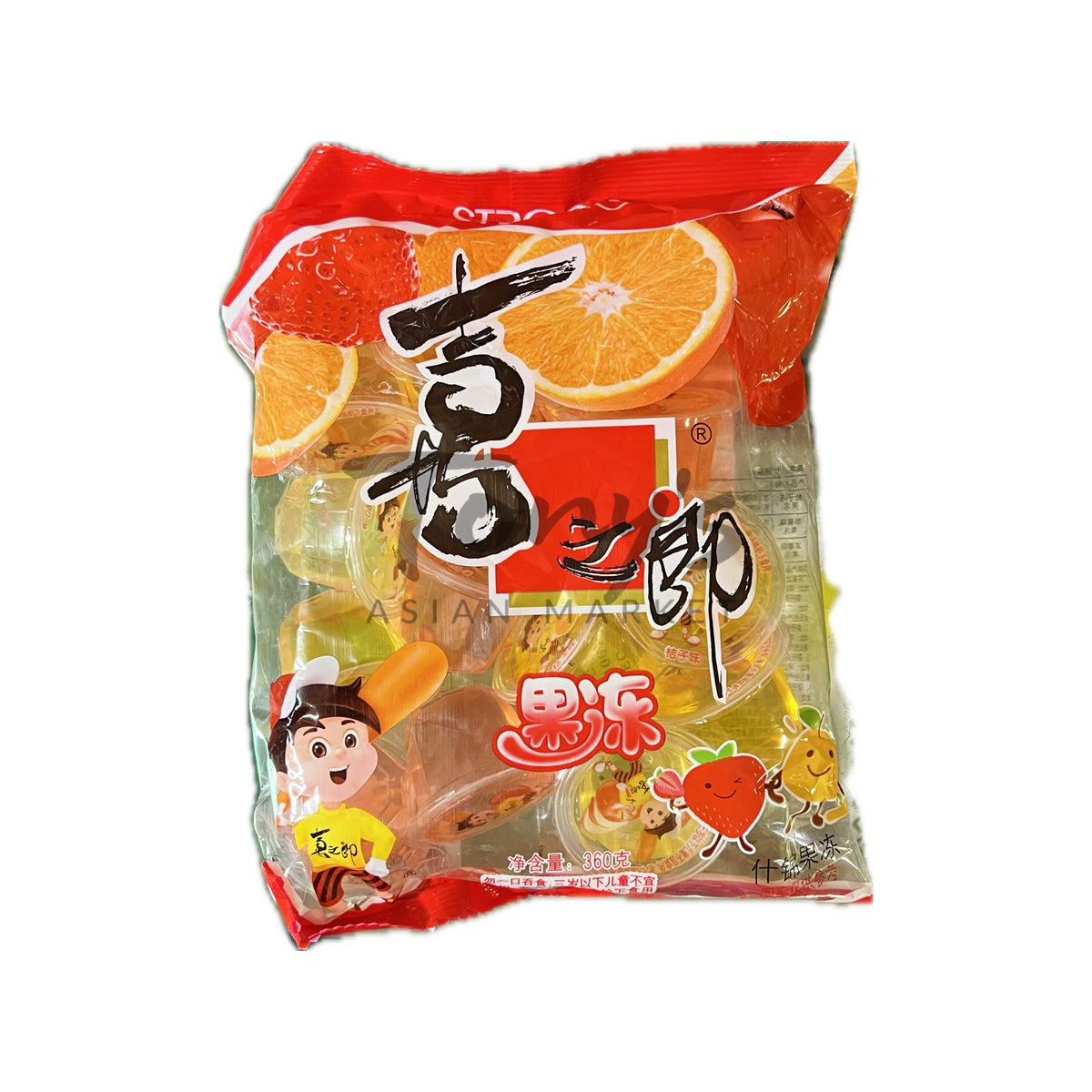Jiyong商品 CiCi Assorted Fruit Jelly 喜之郎什锦果冻360g — Tony's Asian Market