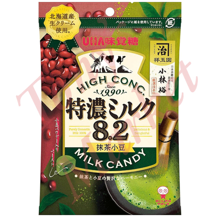 UHA - Milk Candy Matcha Red Bean Flavour 70g