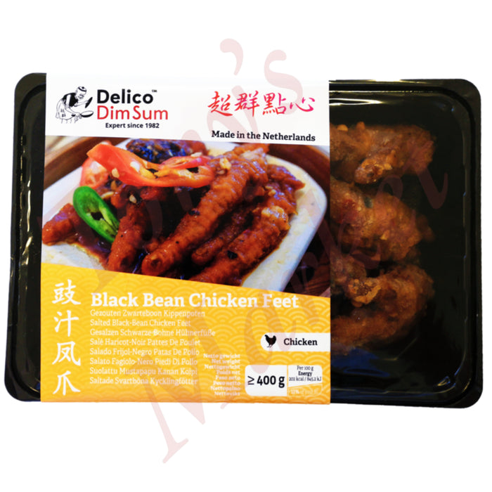 Delico Dim Sum - Black Bean Chicken Feet 超群点心 豉汁凤爪 400g