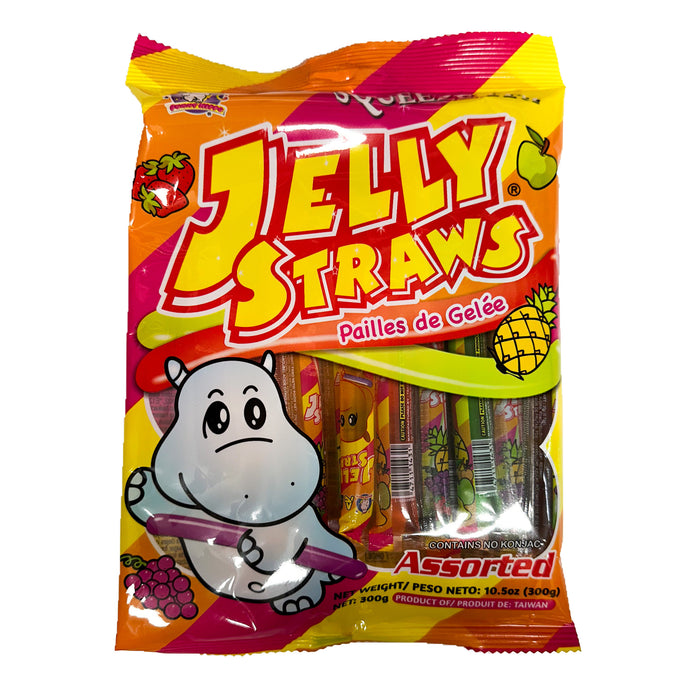 ABC-Fruit Jelly Straws-Assorted Flavor 300g