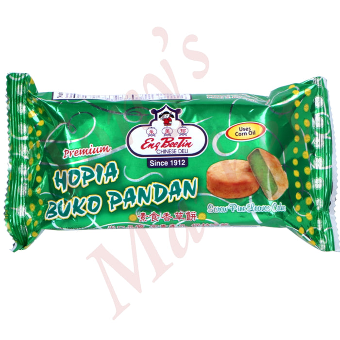 ENG BEE TIN - Hopia Buko Pandan (Screw Pine Leaves Cake) 150g