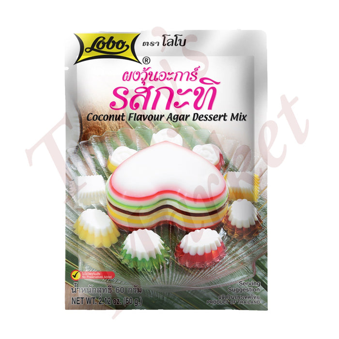 Lobo-Coconut Flavour Agar Dessert Mix 60g