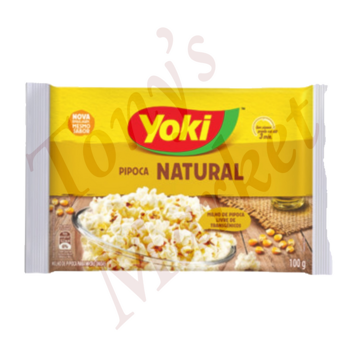 Yoki Microwave Natural Popcorn 100g