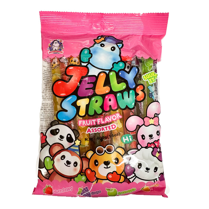 ABC-Jelly Straws-Assorted Flavor 400g