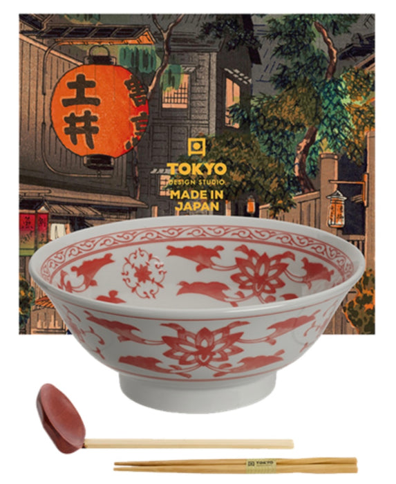 Bowl Ramen Giftset Beni
Ran Red 1300ml - B922545