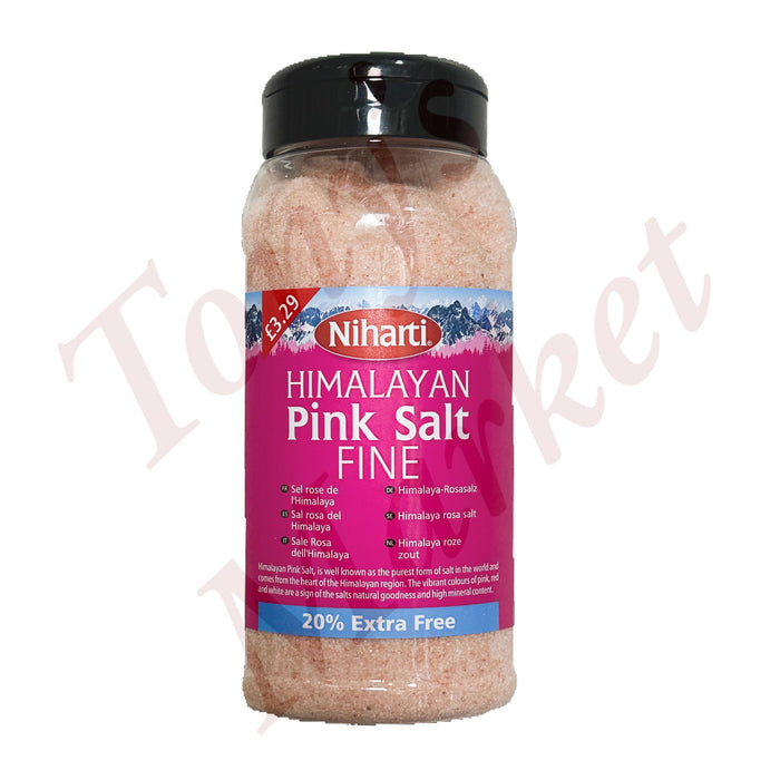 Niharti-Himalayan Pink Salt Fine 960g