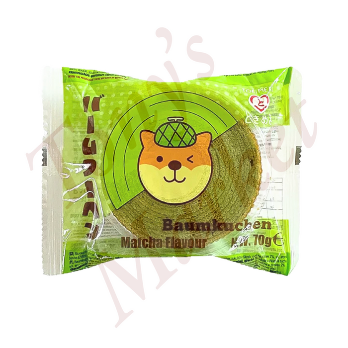 Tokimeki Mini Baumkuchen Matcha Flavour 70g
