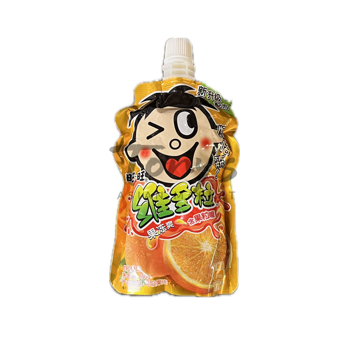 Want Want Jelly Fruit Drink Orange Flavour 150g