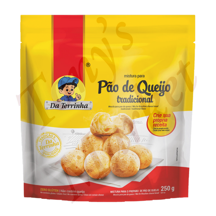 Da Terrinha Traditional Cheese Bread
Mix 250g