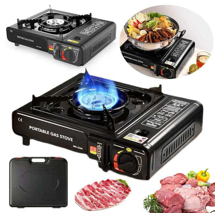 Portable Butane Gas Stove, Cassette Stove, Without Ignition Device, Suitable For Butane Gas Tank