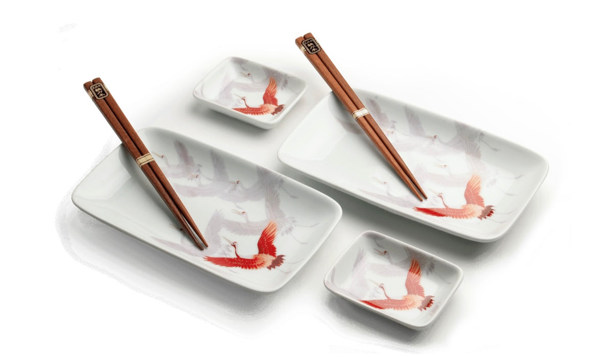 Sushi Set 22.2 x 12.4cm ｜ H2.5cm - 6038841