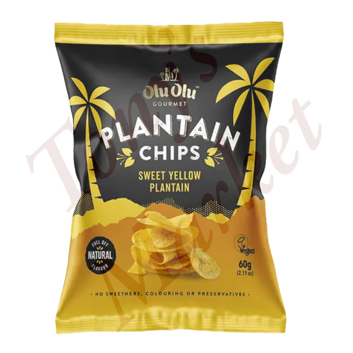 Olu Olu Plantain Chips 60g