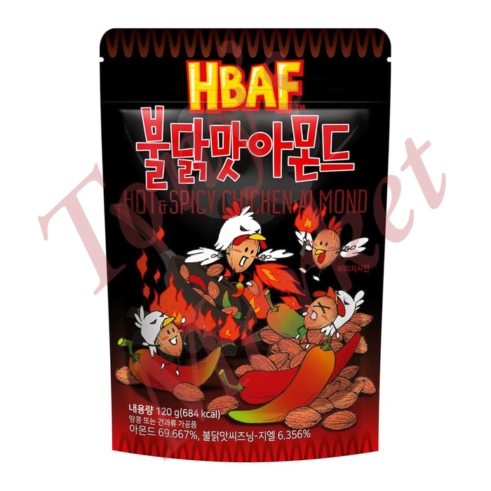 HBAF Hot & Spicy Almond 120g