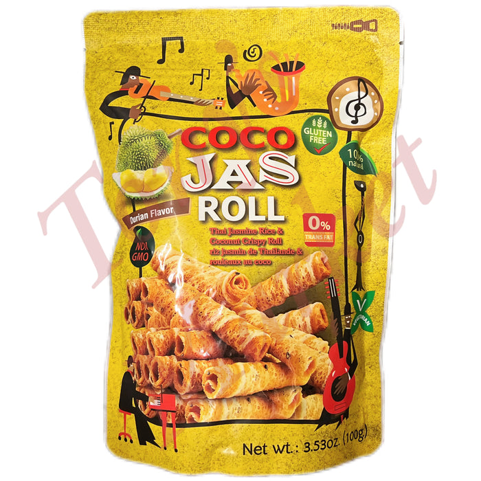 Coco Jas Roll Durian Flavour 100g