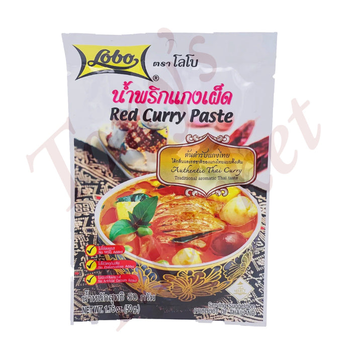 Lobo-Red Curry Paste 50g