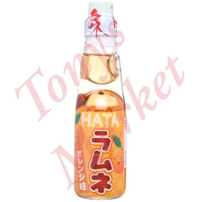 Hatakosen Orange Ramune Soda 200ml