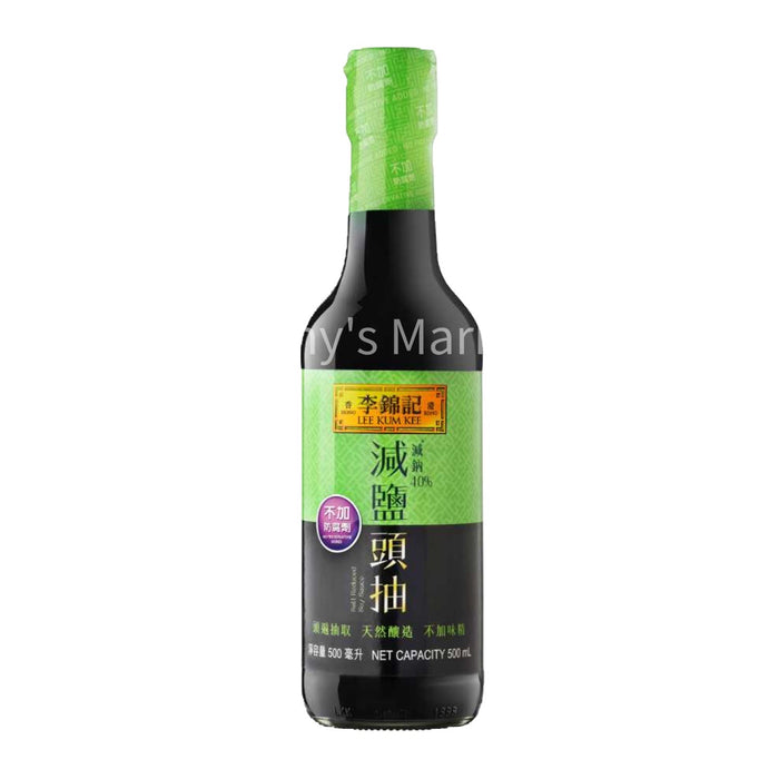 Lee Kum Kee-Reduced salt Soy Sauce 500mL（减盐头抽）