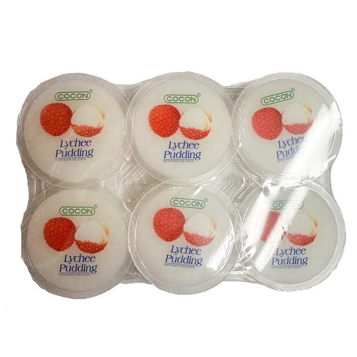 Cocon-Lychee Pudding 6x80g