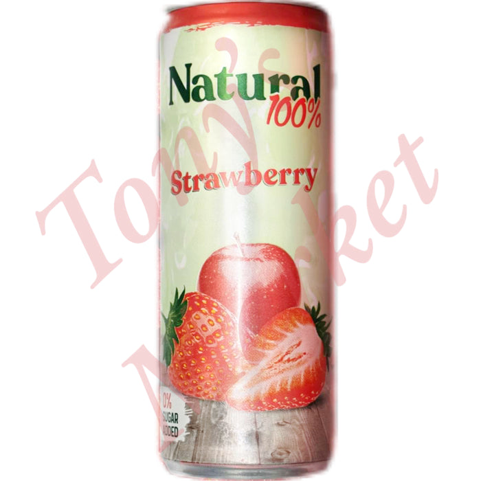 Natural 100% Strawberry Sugar Free 250ml