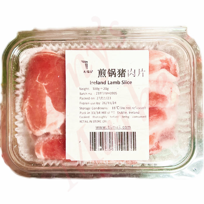 Frozen Irish Lamb Slice 煎锅猪肉片 320g