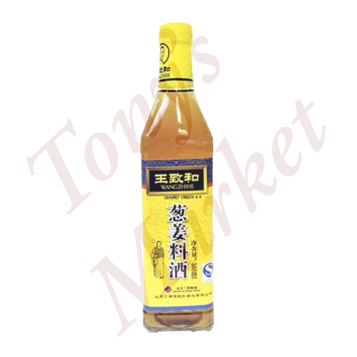 WangZhiHe Green Onion And Ginger Cooking Wine 500mL（葱姜料酒）