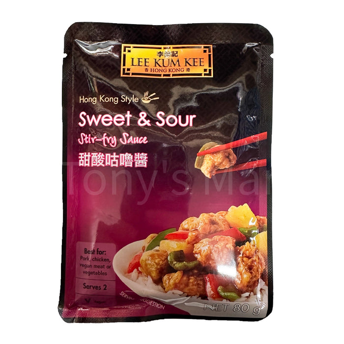 Lee Kum Kee-Sweet&Sour Stir-fry Sauce 80g（甜酸咕噜酱）