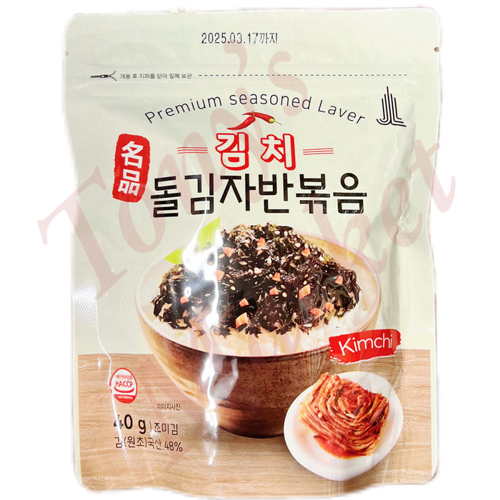 Dongwon - Torn and Seasoned Laver Kimchi Flavour 40g