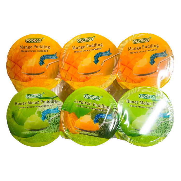 Cocon-Assorted Fruits Pudding 6x118g